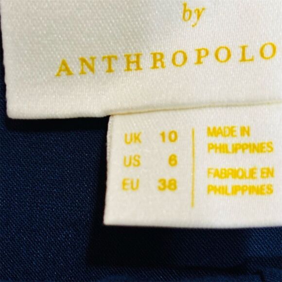 Anthropologie Maeve Women's Size 6 Multicolor Tweed Pencil Skirt Midi - Picture 4 of 4